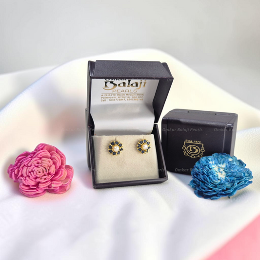 Elegant Real Pearls Earrings #129
