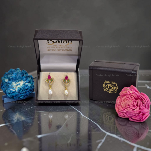Elegant Real Pearls Earrings #196