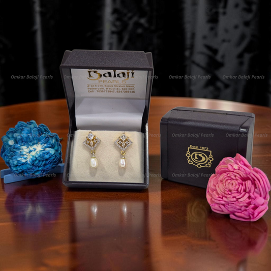 Elegant Real Pearls Earrings #190