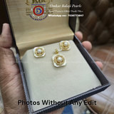Elegant Locket Set Of Real Pearls