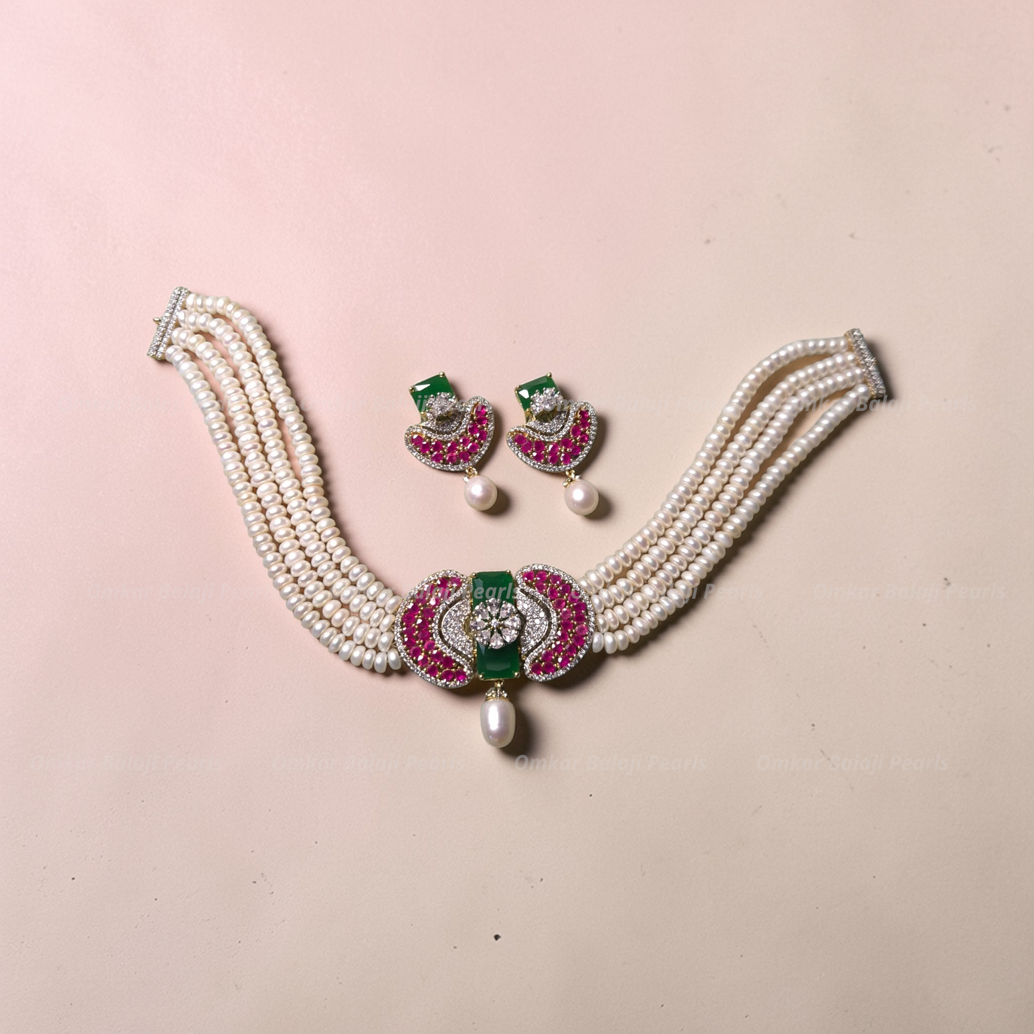 Multi color Royal Choker