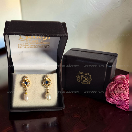 Elegant Real Pearls Earrings #139