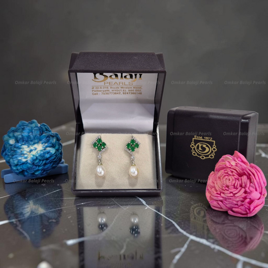Elegant Real Pearls Earrings #154