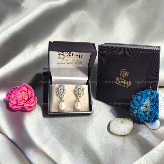 Elegant Real Pearls Earrings #136