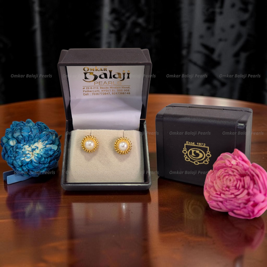 Elegant Real Pearls Earrings #041