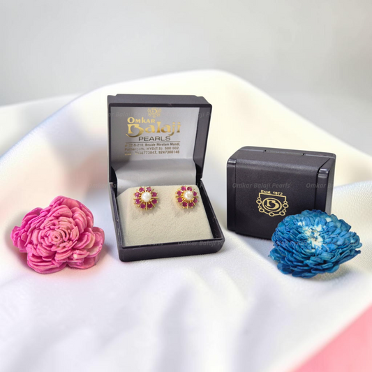 Elegant Real Pearls Earrings #131