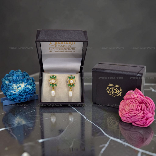 Elegant Real Pearls Earrings #155
