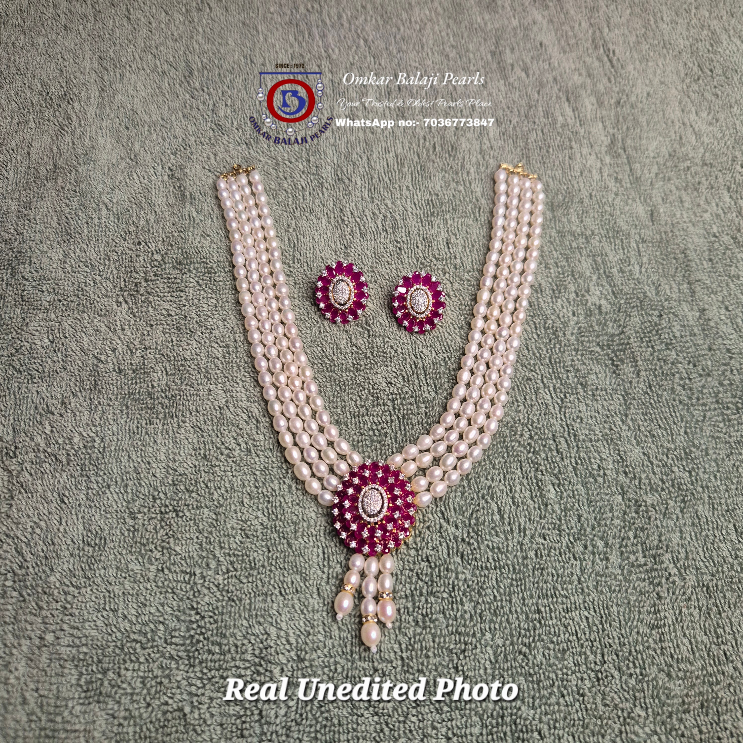 Royal Mini Necklace [ Red ]