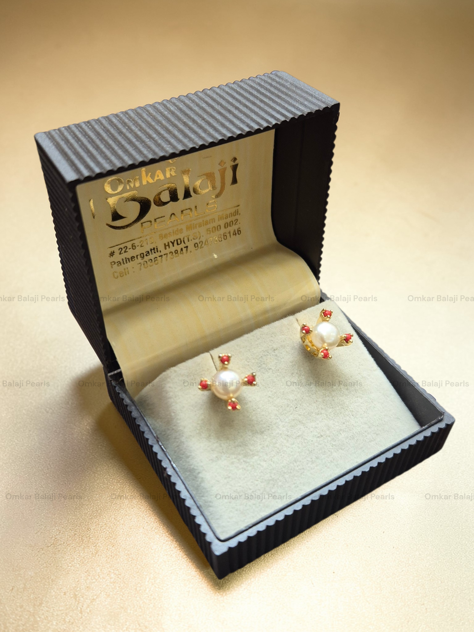 Pearls Earrings [ 4 color options ]