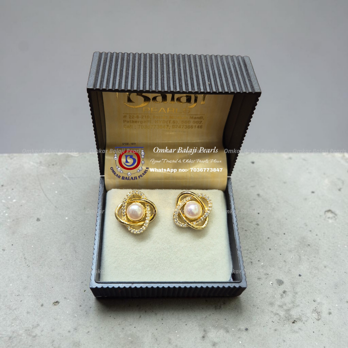 Rose Studs Just For you 🌹