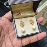 Pearls Earrings [ white ]