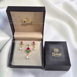 Rakhi Sale Locket Set #G62
