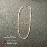 Single Layer Pearls Set Plain corn