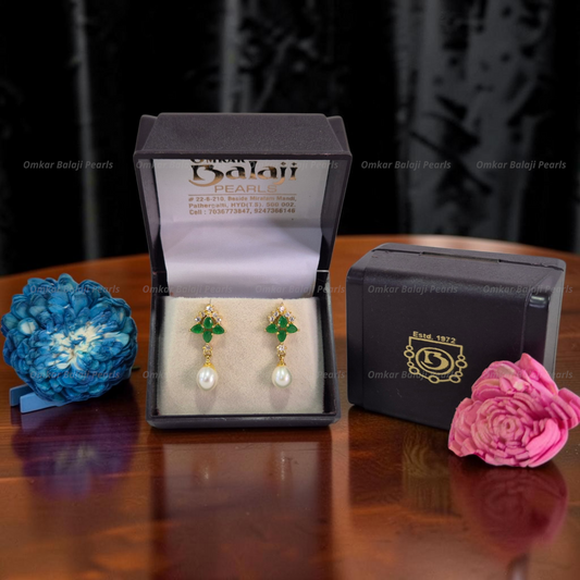 Elegant Real Pearls Earrings #106
