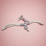 Rose Pink Choker Set 2 layer