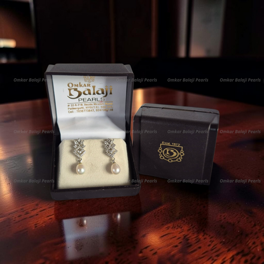 Elegant Real Pearls Earrings #103