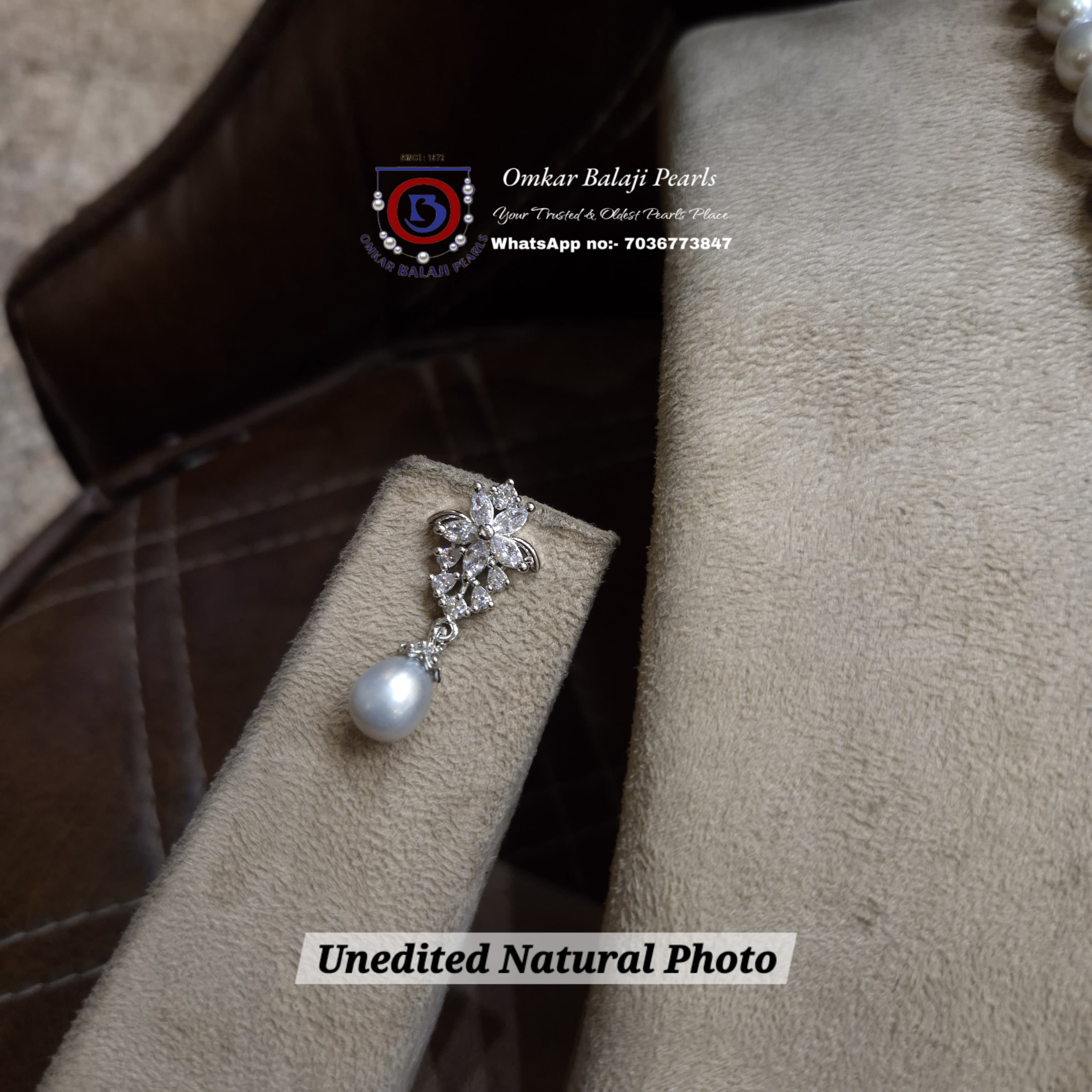 A Designer Ash Grey Pearl Ensemble