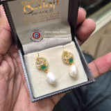 Pearls Earrings [ white ]