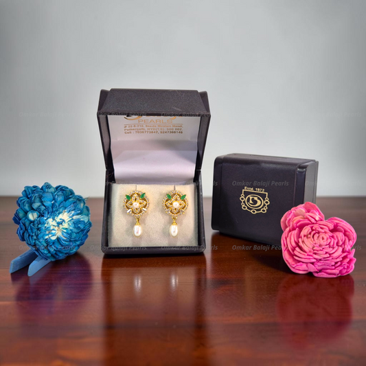 Elegant Real Pearls Earrings #084