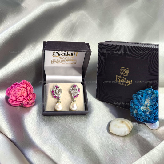 Elegant Real Pearls Earrings #172