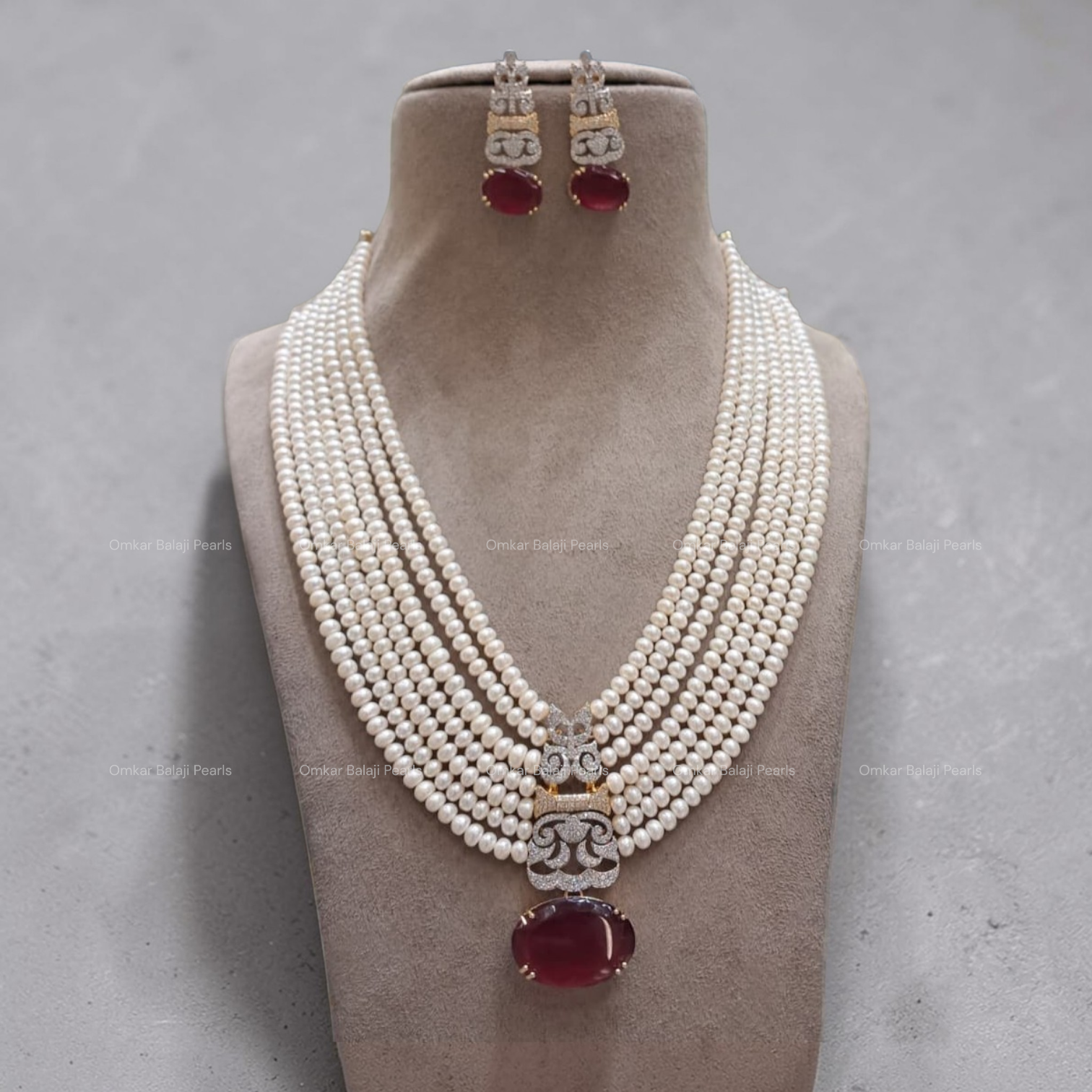 Royal Heritage 7-Layer Pearl Haar (RED)