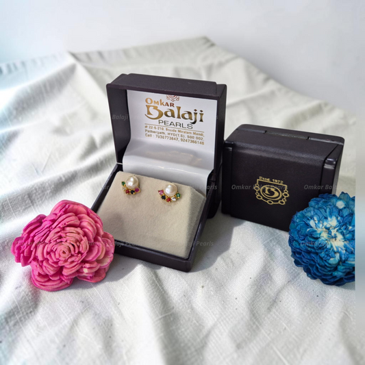 Elegant Real Pearls Earrings #166