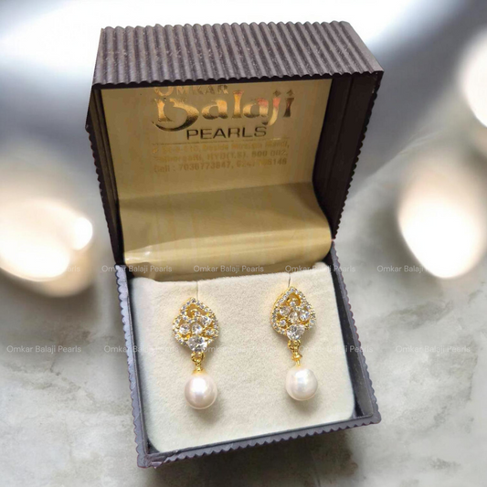 Pearls Earrings [ white ]