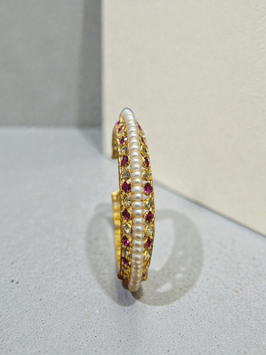 Special Single Kada [ Red & White ]