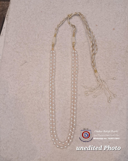 2-Layer Real Pearl Mala [white]