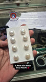 1 pair of 11.8mm studs