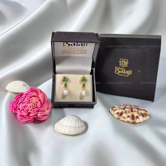 Elegant Real Pearls Earrings #128