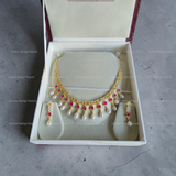 Royal Pearl Necklace set