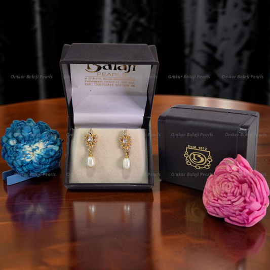 Elegant Real Pearls Earrings #149
