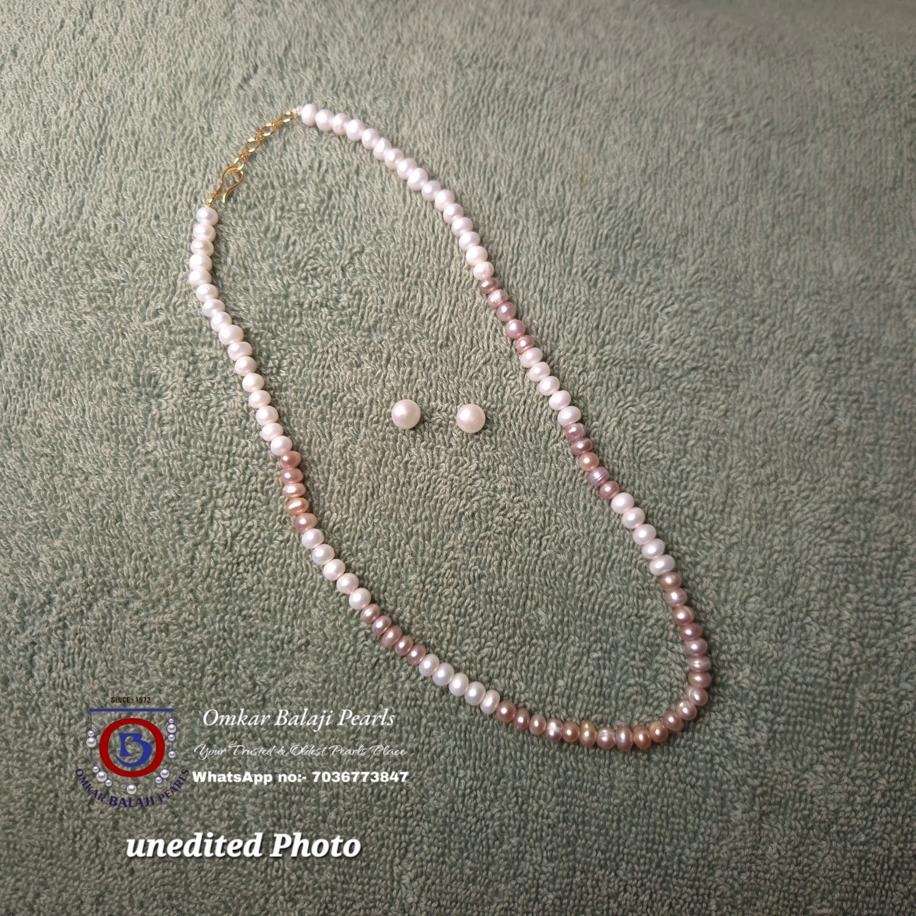 Single Layer Pearls Set Plain