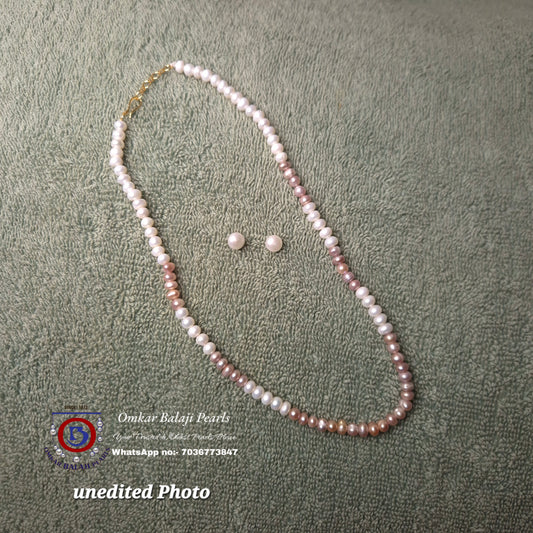 Single Layer Pearls Set Plain