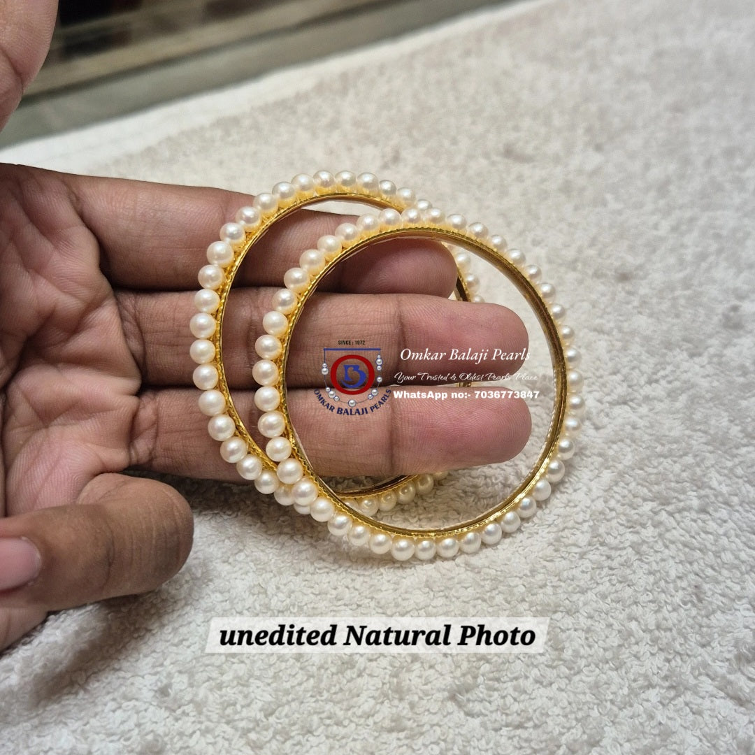 Essential 4.5mm Round Pearl Bangles
