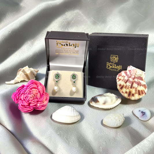 Elegant Real Pearls Earrings #176