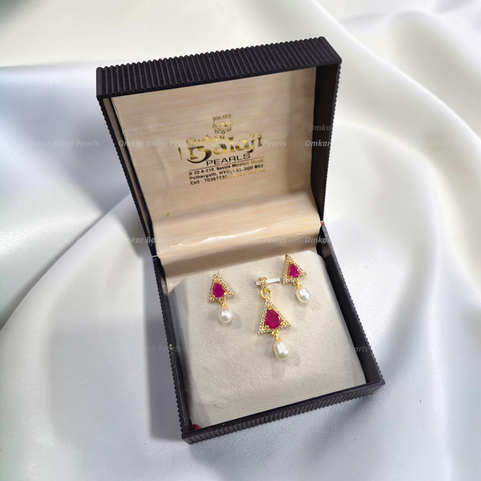 Rakhi Sale Locket Set #G58