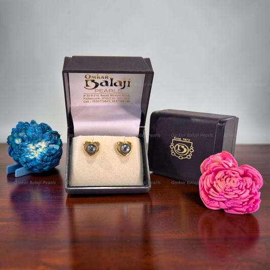 Elegant Real Pearls Earrings #055