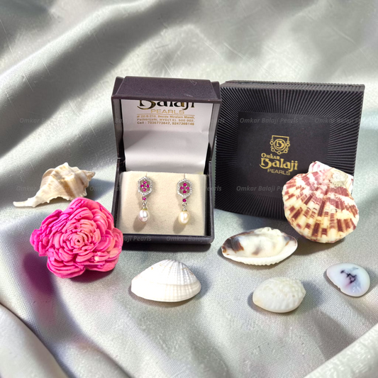 Elegant Real Pearls Earrings #138