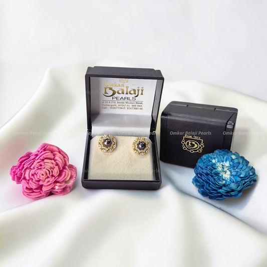 Elegant Real Pearls Earrings #197