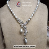 A Designer Ash Grey Pearl Ensemble
